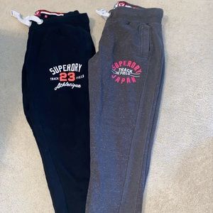 2 pairs Women’s Superdry Track & Field Joggers XL